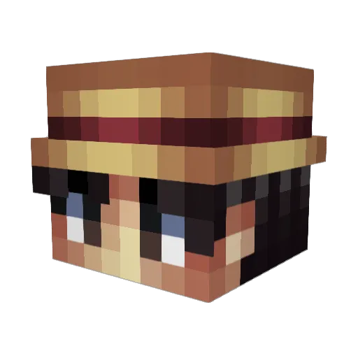 TeeSumpf2641886 Minecraft avatar head, 3D render