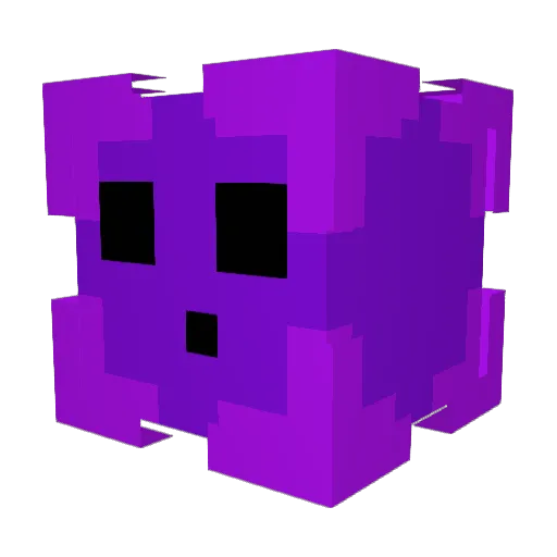 TeeWhi Minecraft avatar head, 3D render