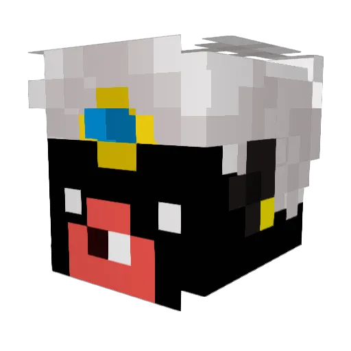 TeemoFeev Minecraft avatar head, 3D render