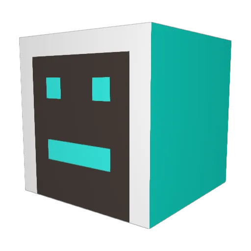 Teenytinyo Minecraft avatar head, 3D render