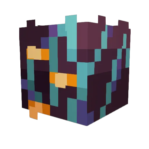 Teeze777 Minecraft avatar head, 3D render