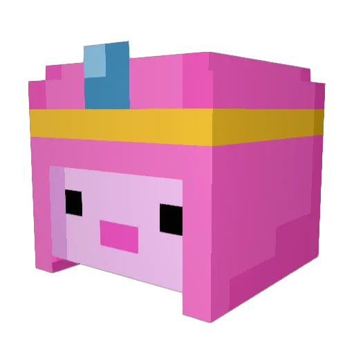 TeffyUA Minecraft avatar head, 3D render