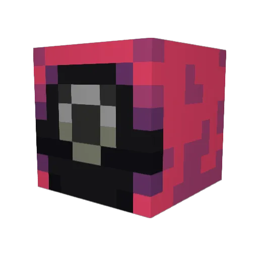 TehBulgarian Minecraft avatar head, 3D render