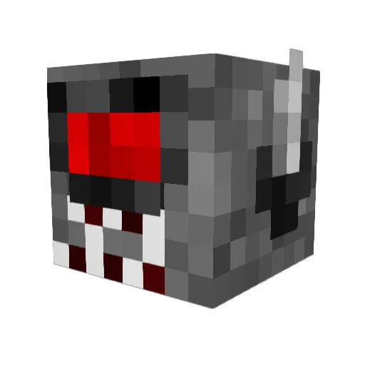 TehJam Minecraft avatar head, 3D render