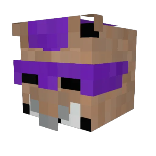 TehPinoyOrca Minecraft avatar head, 3D render