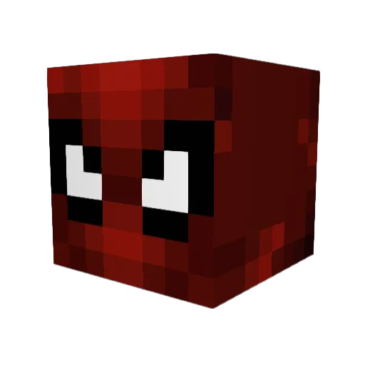 TehSinqe Minecraft avatar head, 3D render
