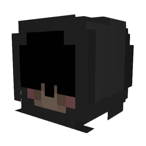 TehTater Minecraft avatar head, 3D render