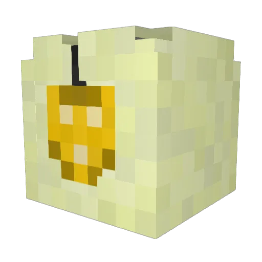 TehZenax Minecraft avatar head, 3D render