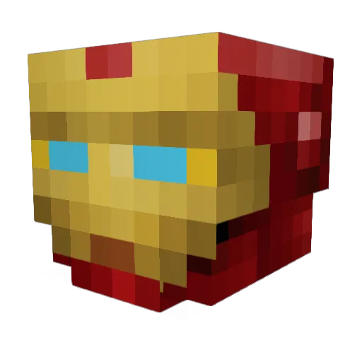 Teh_King13 Minecraft avatar head, 3D render