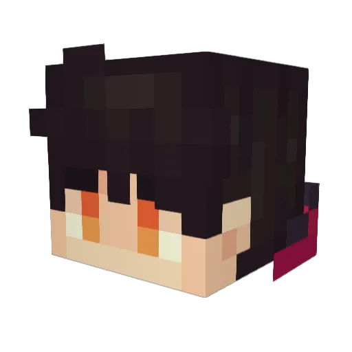 Teho__ Minecraft avatar head, 3D render