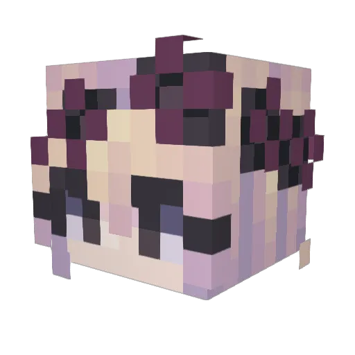 Teilzeitteufel16 Minecraft avatar head, 3D render