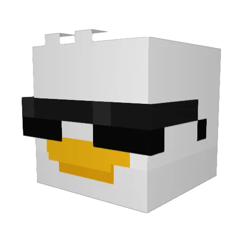 Tekarukite61 Minecraft avatar head, 3D render