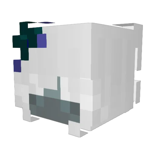 Tekboi Minecraft avatar head, 3D render