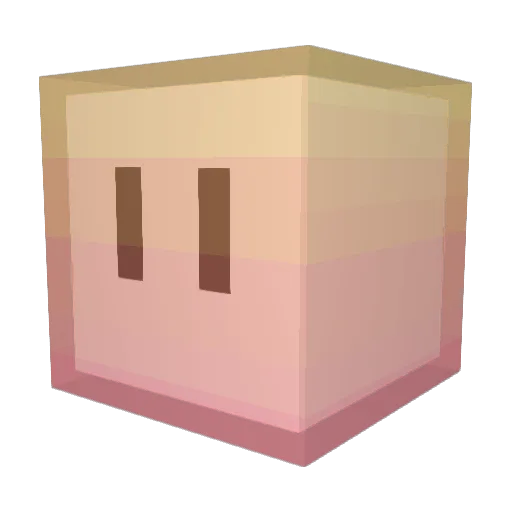 TekkyOB Minecraft avatar head, 3D render