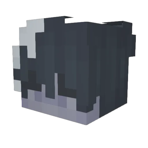 Teklogic Minecraft avatar head, 3D render