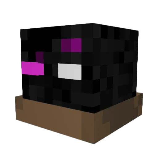 TeknoTrevenant Minecraft avatar head, 3D render
