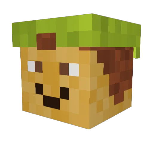 Telephonepole2 Minecraft avatar head, 3D render