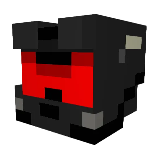 Telkari0n Minecraft avatar head, 3D render