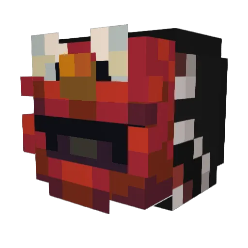 TellingHurdle47 Minecraft avatar head, 3D render