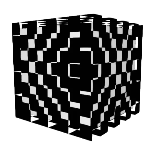 Tellmano Minecraft avatar head, 3D render