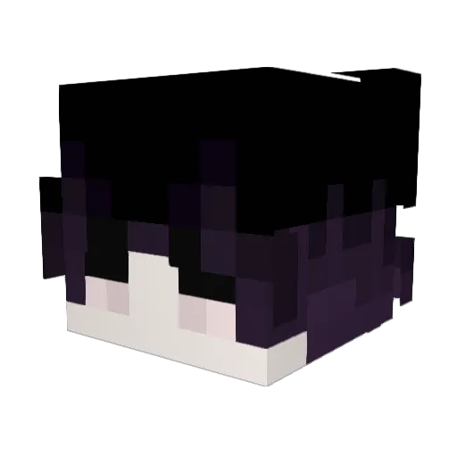 TelmasXD Minecraft avatar head, 3D render