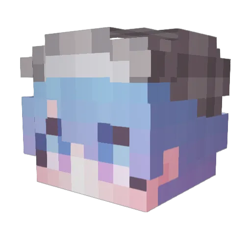 Temaca0506 Minecraft avatar head, 3D render