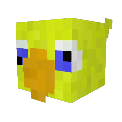 Tempest_Doxx Minecraft avatar head, 3D render