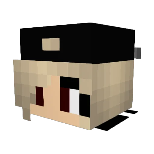 Templar1986 Minecraft avatar head, 3D render