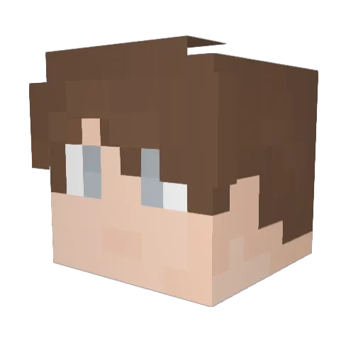 Templar913 Minecraft avatar head, 3D render