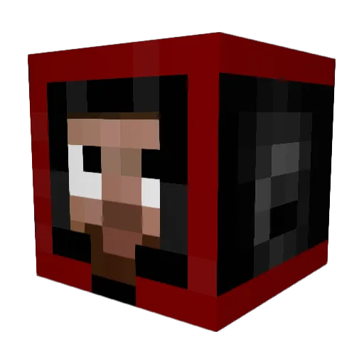 TemplarKenny Minecraft avatar head, 3D render