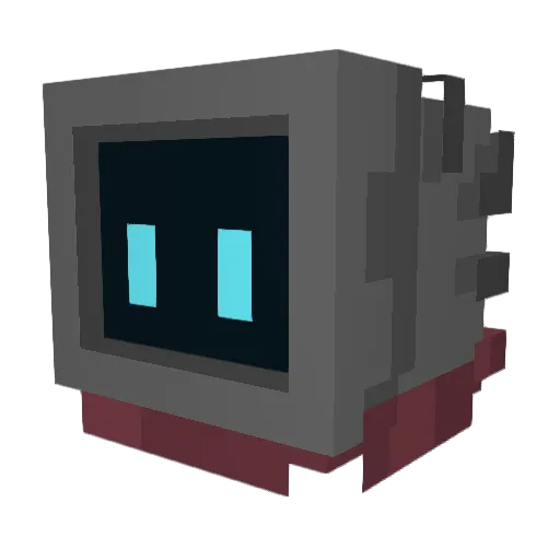 TempoNote900 Minecraft avatar head, 3D render