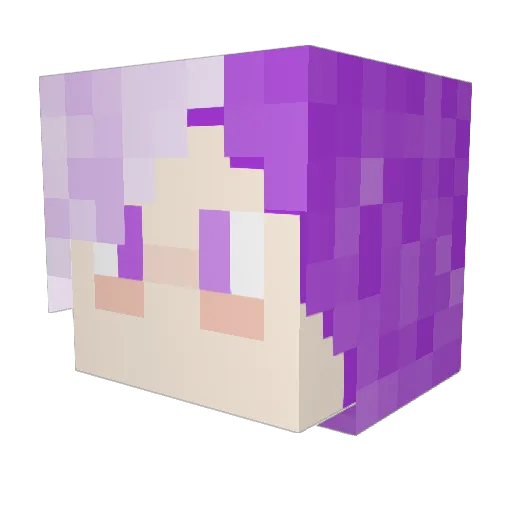 Tempus_Mortem Minecraft avatar head, 3D render