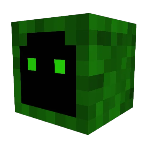 Temreh Minecraft avatar head, 3D render