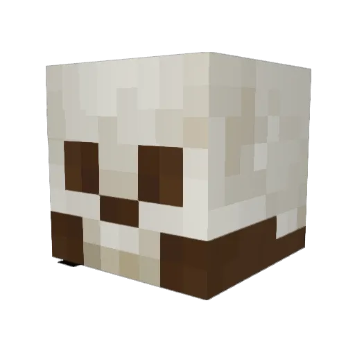 TenLeggedSpider Minecraft avatar head, 3D render