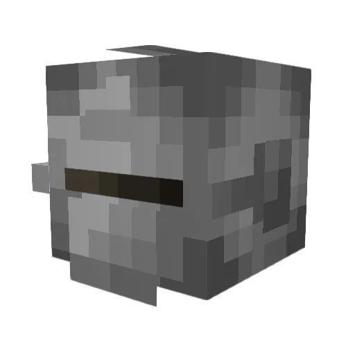 TenStepDraw Minecraft avatar head, 3D render