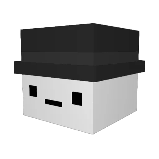 Tenabras Minecraft avatar head, 3D render