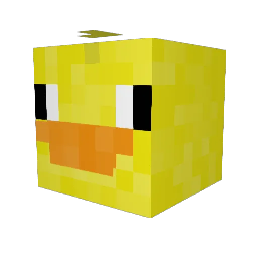 Tenderwaffle693 Minecraft avatar head, 3D render