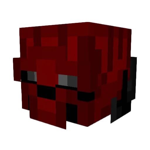 Tendo0121 Minecraft avatar head, 3D render