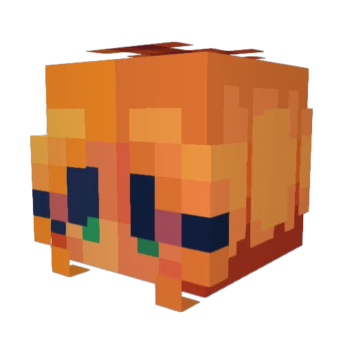 Tennicks12 Minecraft avatar head, 3D render