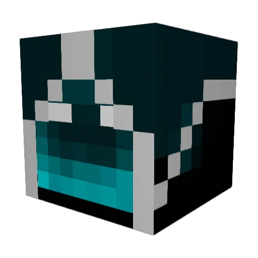 Tenpai101 Minecraft avatar head, 3D render