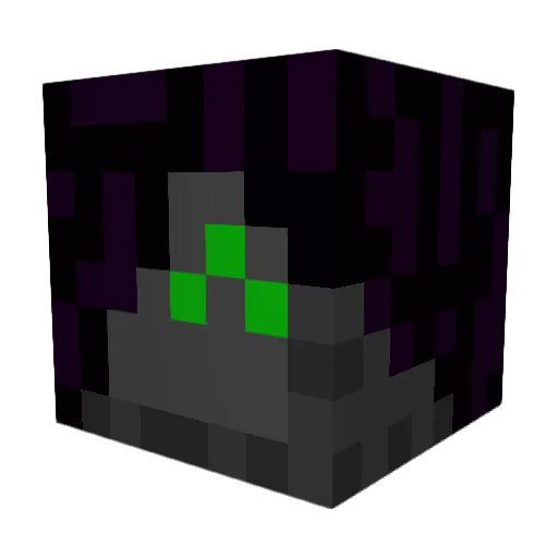 Tensheix Minecraft avatar head, 3D render