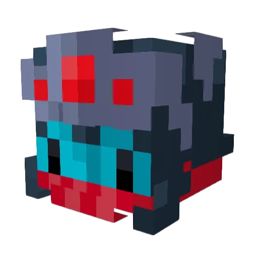 Tenshi338 Minecraft avatar head, 3D render