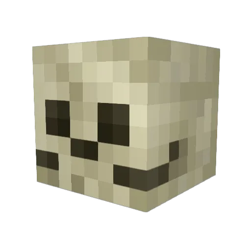 Tension_1320 Minecraft avatar head, 3D render