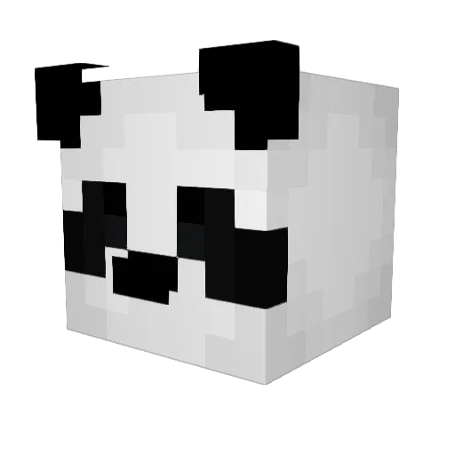TensiveCurve6 Minecraft avatar head, 3D render