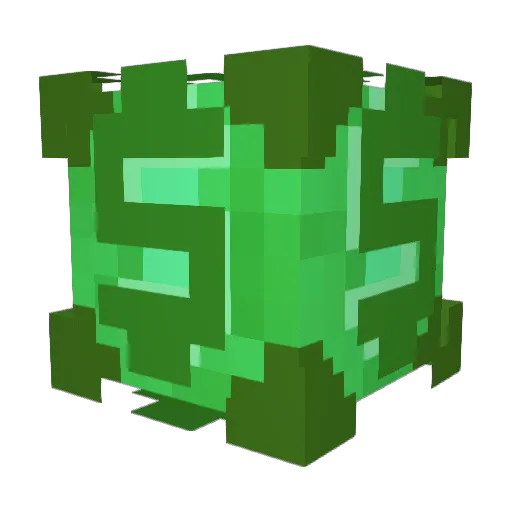 Tenstyas Minecraft avatar head, 3D render
