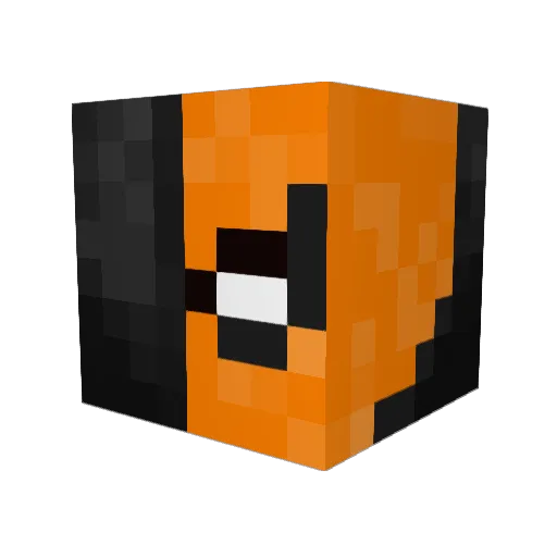 TenthArrow Minecraft avatar head, 3D render