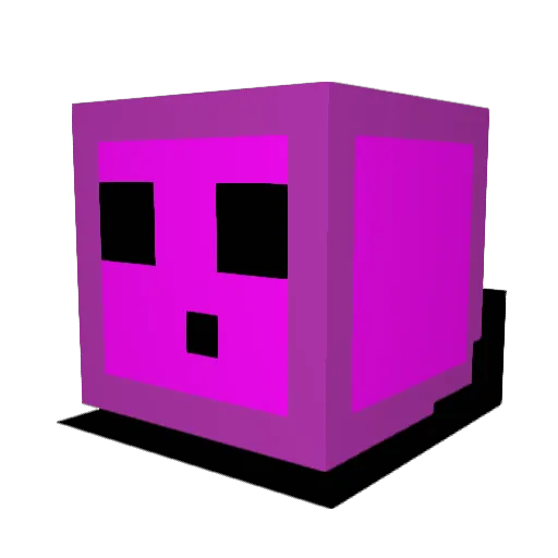 TeoRocks Minecraft avatar head, 3D render