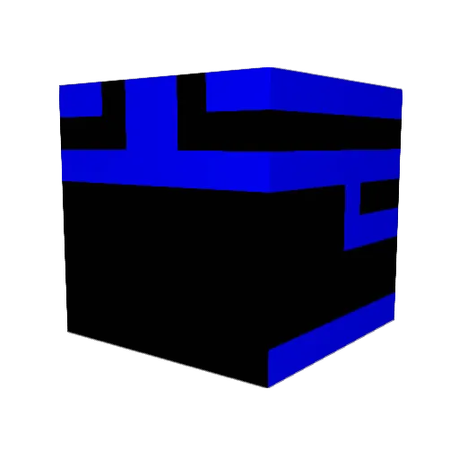 Teomir Minecraft avatar head, 3D render