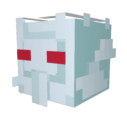 Tepbow Minecraft avatar head, 3D render