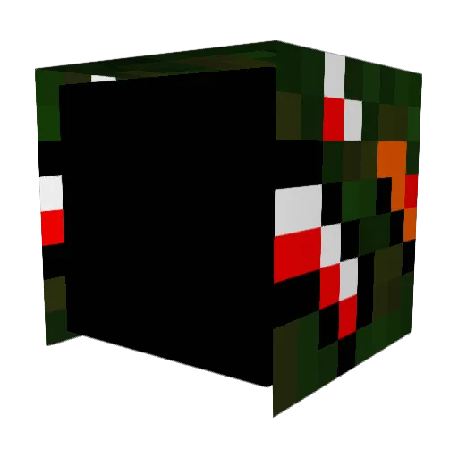 Tepe02 Minecraft avatar head, 3D render